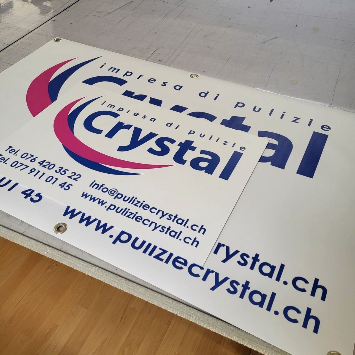 Banner in PVC: Vantaggi, Tipi e Prezzi in Ticino (foto 1)