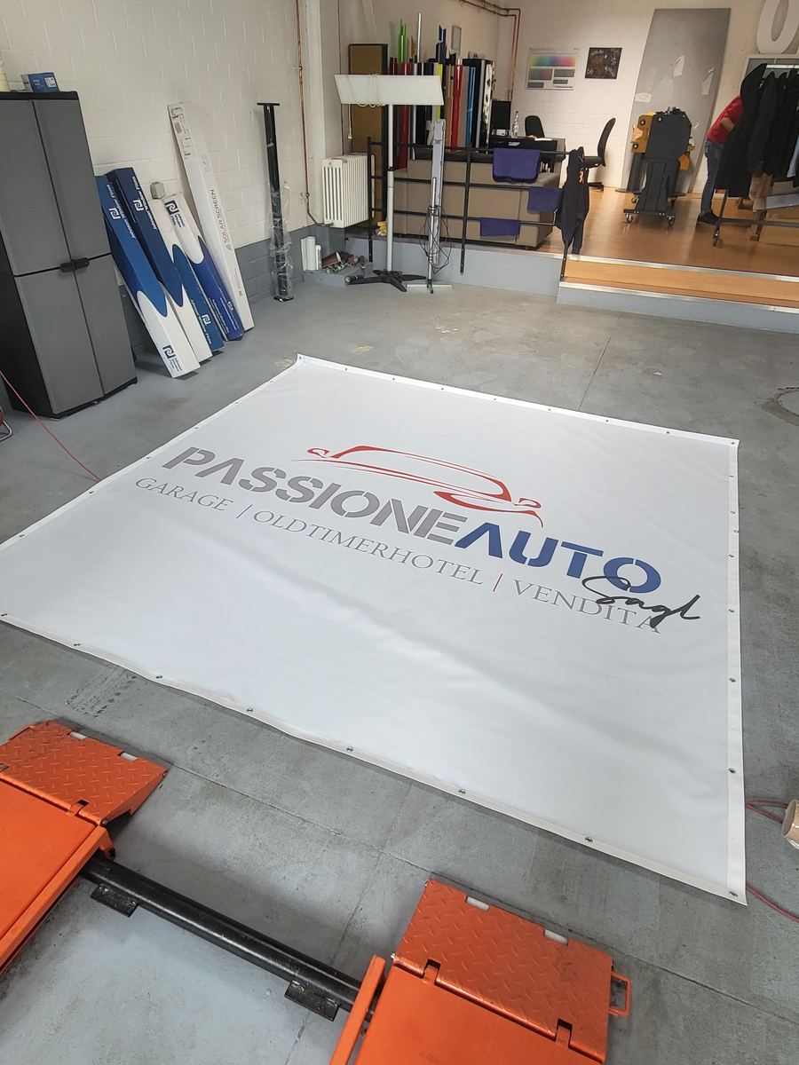Lavoro di Insegne e cartellonistica pubblicitaria in Ticino realizzato da VAM Deco in Ticino (foto 4)
