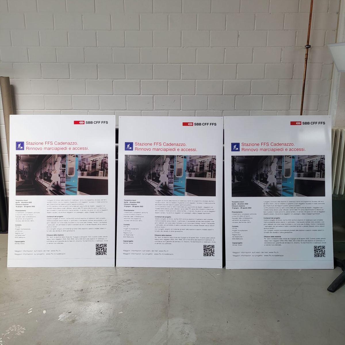 Lavoro di Insegne e cartellonistica pubblicitaria in Ticino realizzato da VAM Deco in Ticino (foto 10)